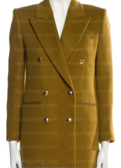 The Sandman 2022 Razane Jammal (Lyta Hall) Wool Brown Coat