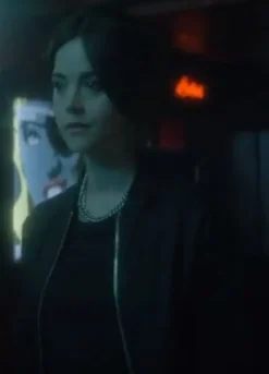 The Sandman Jenna Coleman (Johanna Constantine) Black Bomber Jacket