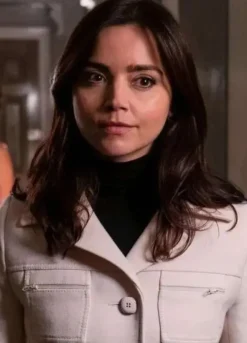 The Sandman Johanna Constantine (Jenna Coleman) White Trench Coat