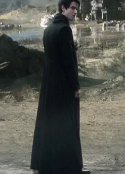 The Sandman SO2 Tom Sturridge (Dream) Black Trench Coat
