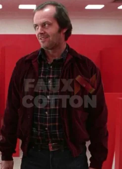 The Shining  Jack Nicholson ( Jack Torrance ) Red Bomber Jacket