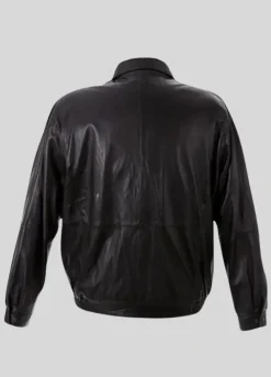 THE SOPRANOS JAMES GANDOLFINI (TONY) BLACK LEATHER JACKET