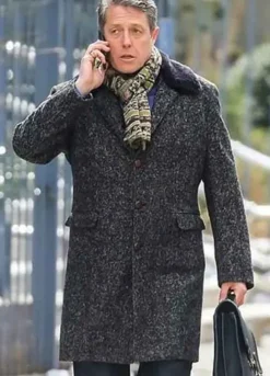 THE UNDOING (JONATHAN FRASER) HUGH GRANT WOOL COAT