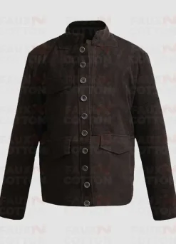 THE WALKING DEAD JEFFRY DEAN MORGAN SUEDE JACKET