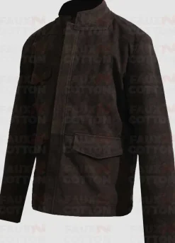 THE WALKING DEAD JEFFRY DEAN MORGAN SUEDE JACKET