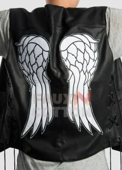 The Walking Dead Norman Reedus (Daryl Dixon) Black Angel Vest