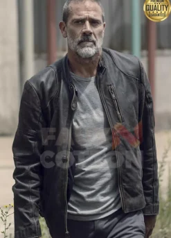 The Walking Dead Season 9 Negan Leather Jacket