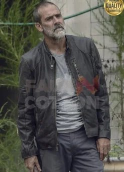 The Walking Dead Season 9 Negan Leather Jacket