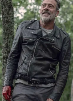The Walking Dead’s (Negan) Jeffrey Dean Morgan Leather Jacket