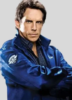 The Watch Ben Stiller Satin Bomber Jacket