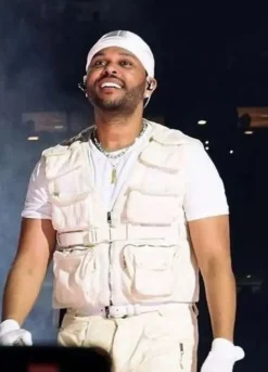 The Weeknd After Hours Til Dawn Tour White Vest