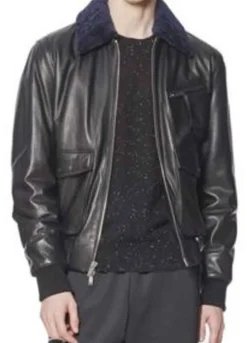 THE WEEKND STARBOY (DAFT PUNK) BLACK LEATHER JACKET