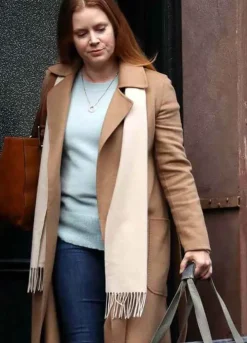 The Woman In The Window Anna Fox Brown Trench Coat