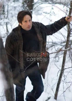 The X-Files David Duchovny (Fox Mulder) Fur Coat