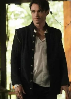 Thomas Doherty Legacies Season 3 (Sebastian) Black Wool Jacket