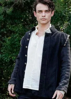 Thomas Doherty Legacies Season 3 (Sebastian) Black Wool Jacket