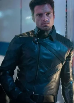 Thunderbolts (2025) Sebastian Stan Leather Jacket