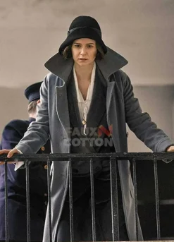 Tina Goldstein Fantastic Beasts Katherine Waterston Wool Coat
