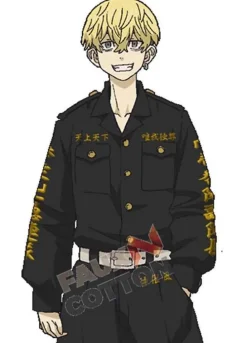 Tokyo Revengers Manji Gang Black Cotton Jacket