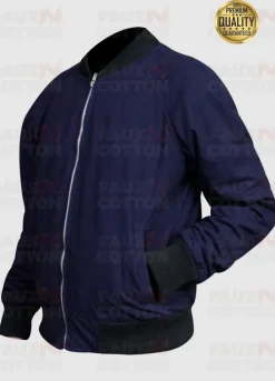 Tom Clancys Jack Ryan John Krasinski Blue Bomber Jacket