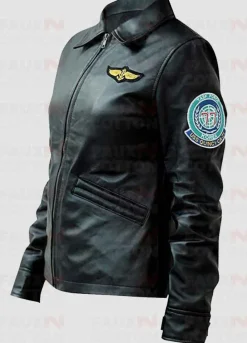 Top Gun Kelly McGillis Leather Jacket