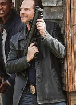 TRAINING DAY (DET. FRANK ROURKE) BILL PAXTON BLACK JACKET