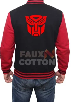 Transformers The Last Knight Logo Varsity Jacket