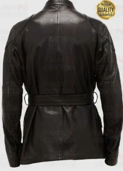 Trialmaster Panther 2.0 Black Leather Jacket