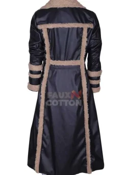 Triple XXX Yelena Fur Black Coat