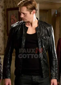 True Blood Alexander Skarsgard Leather Jacket