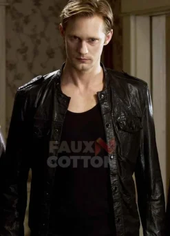 True Blood Alexander Skarsgard Leather Jacket