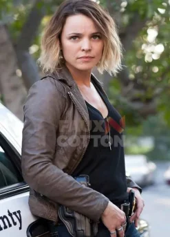 True Detective Rachel McAdams Brown Leather Jacket