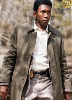 True Detective Wayne Hays Beige Cotton Coat