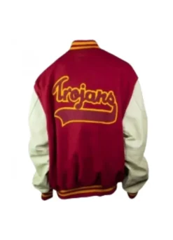 USC TROJANS CARDINAL LETTERMAN JACKET