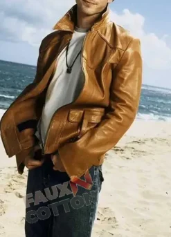 Vampire Diaries Ian Somerhalder (Damon Salvatore) Leather Jacket