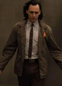 VARIANT LOKI TOM HIDDLESTON (LOKI) BROWN COTTON JACKET