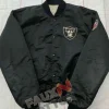 Vintage 1980s Oakland Raiders Starter Satin Jacket