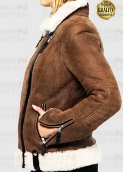 VIRGIN RIVER ALEXANDRA BRECKENRIDGE SHEARLING JACKET