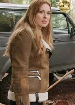 VIRGIN RIVER ALEXANDRA BRECKENRIDGE SHEARLING JACKET