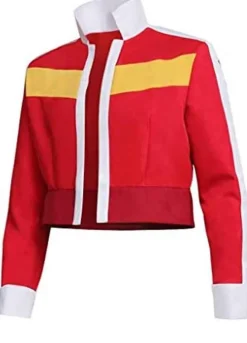 Voltron Legendary Defender Keith Red Leather Jacket