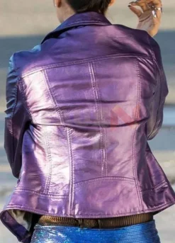 Vox Lux Natalie Portman ( Celeste ) Biker Leather Jacket