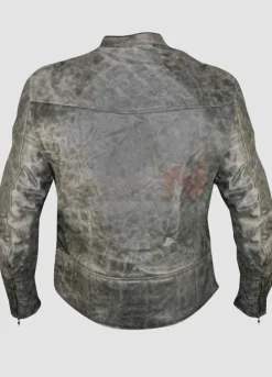 Vulcan NF-8150 Distressed Biker Leather Jacket