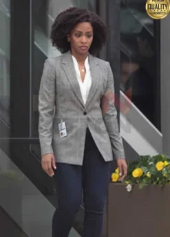 WandaVision Teyonah Parris Grey Blazer Jacket