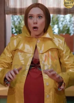 WandaVision Wanda Maximoff ( Elizabeth Olsen) Yellow Coat