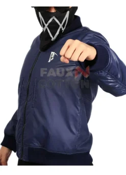Watch Dogs 2 (Marcus Holloway) Varsity Jacket