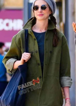 Wecrashed (Rebekah Neumann) Anne Hathaway Cotton Jacket