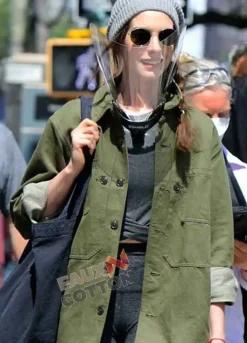 Wecrashed (Rebekah Neumann) Anne Hathaway Cotton Jacket