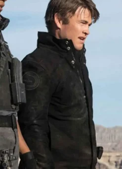Westworld S03 (Ashley Stubbs) Luke Hemsworth Black Cotton Jacket