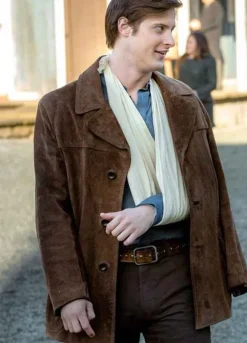 WHEN CALLS THE HEART AREN BUCHHOLZ LEATHER JACKET