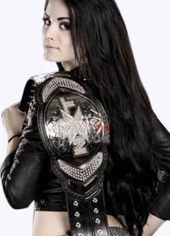 Wrestler Paige Studded Black Jacket